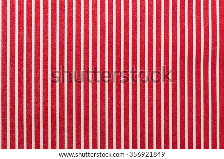 Textile background with red and white stripes
