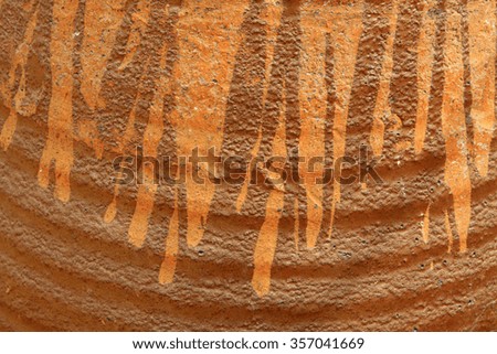 rough colored glaze texture, closeup of photo
