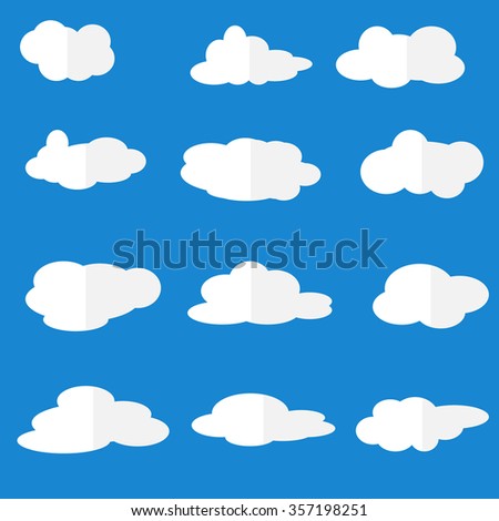 Vector Design Clouds