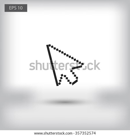 computer arrow icon