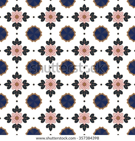 Seamless background image of vintage pink flower leaf geometry kaleidoscope pattern.
Background image of vintage pink flower leaf geometry kaleidoscope pattern.
