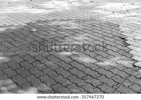 Brick Sidewalk,background texture of cobblestone road
