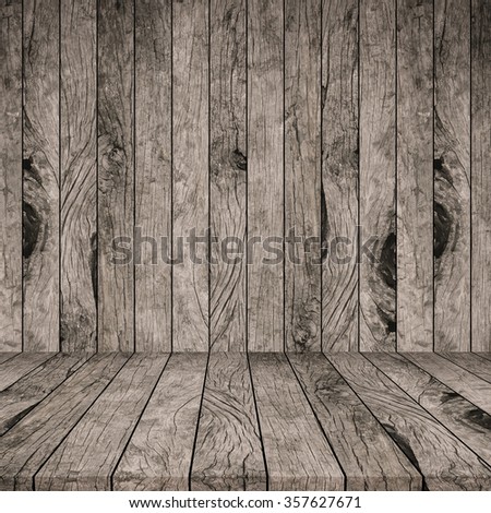 old vintage grungy beige brown wood panels tiles background texture for advertise and show product on display picture.