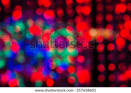 abstract background blue bokeh circles for background