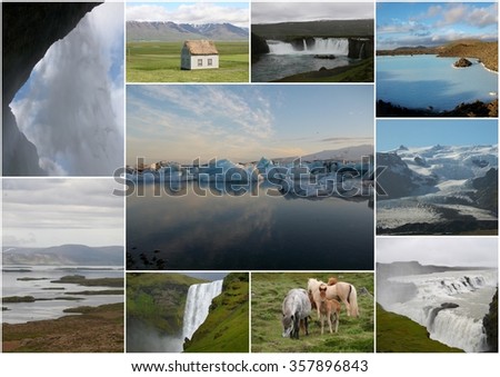 Iceland Collage