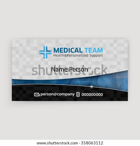 Medical card corporate identity
