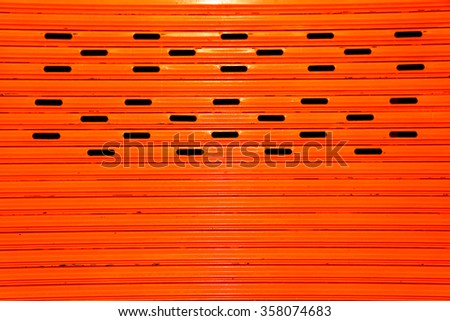 Metal sheet fence