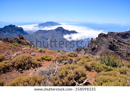 Valley in the Canary Islands