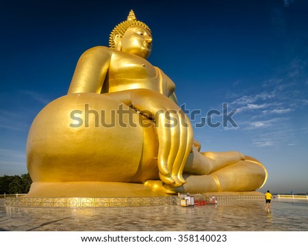  Big Golden Buddha at Wat Muang, Ang Thong, Thailand