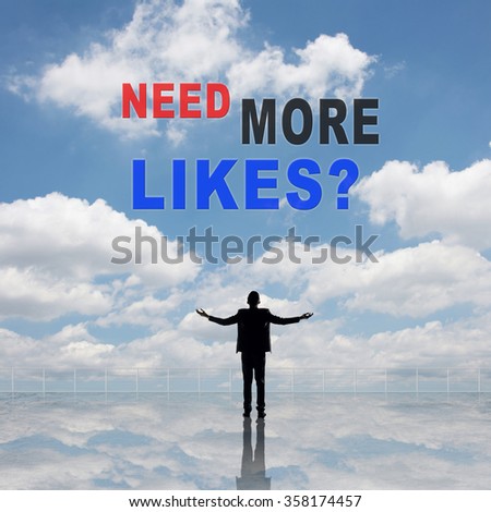 Need More Likes? Message on the sky.