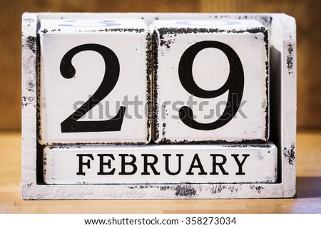 Leap Day Royalty-Free Stock Photo #358273034