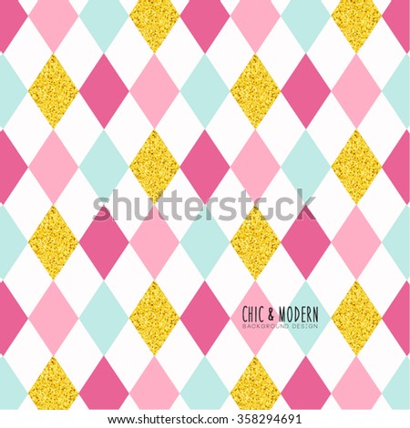 Modern Chic Colourful Background Vector Design