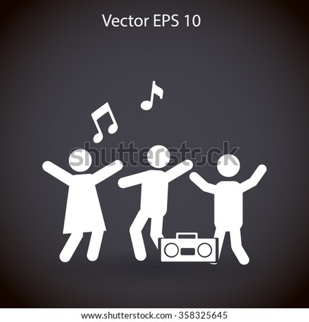 party vector icon