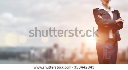 Confident business leader  Royalty-Free Stock Photo #358442843