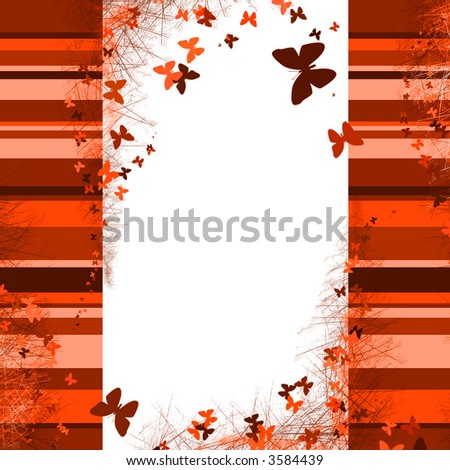 background with stripes frame with space for text Royalty-Free Stock Photo #3584439