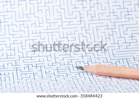 pen, maze