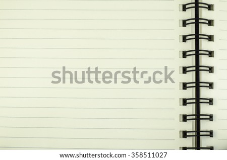 line open green read notebook texture soft paper