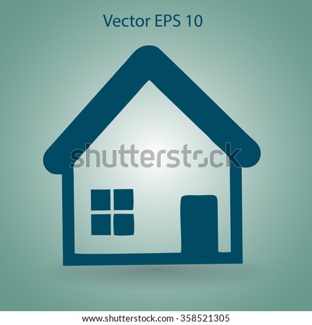 cottage vector illustration