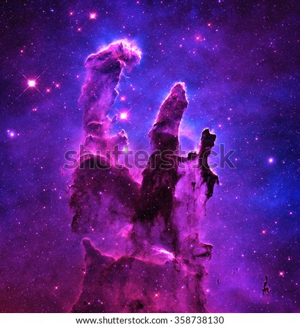 Starry Galaxy - Elements of this Image Furnished by NASA