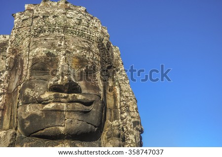 statue in Angkor Wat Cambodia