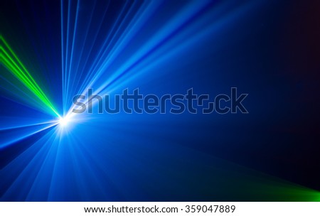 Colourful abstract Laserlight Background with space for text or 