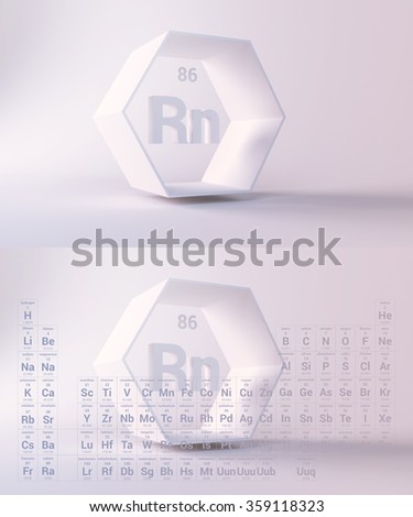 periodic table, Radon