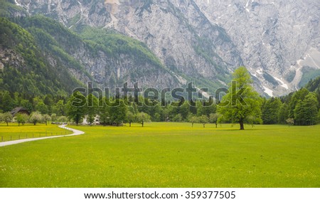 Logarska dolina/ Logar valley, Slovenia