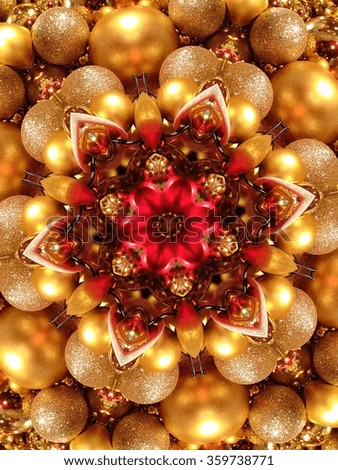 Kaleidoscope Of Christmas Holiday Decorations