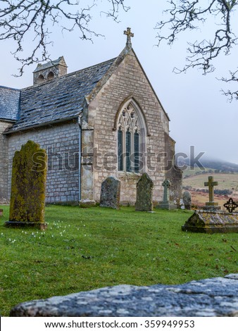 Tyneham village church