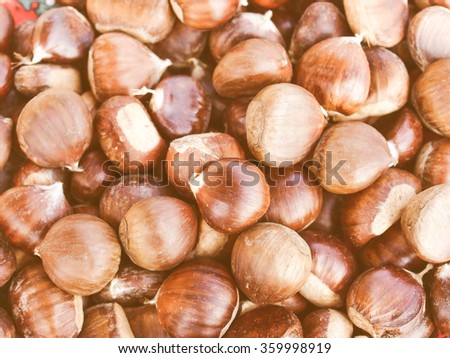 Vintage looking Chestnuts picture