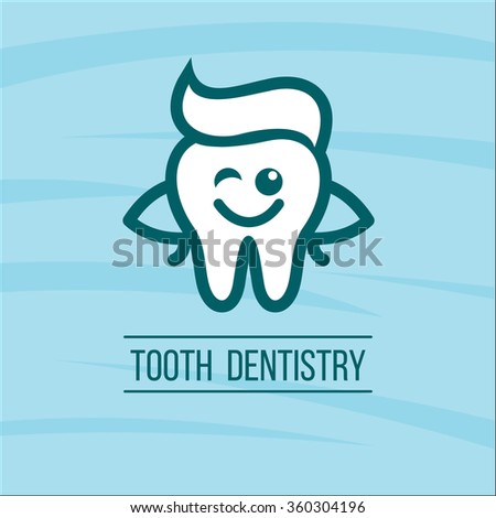 Dentist tooth logo design template. Dental Clinic Logotype. 4