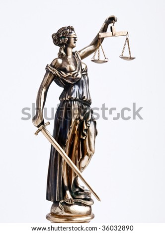 Statue of justice Royalty-Free Stock Photo #36032890