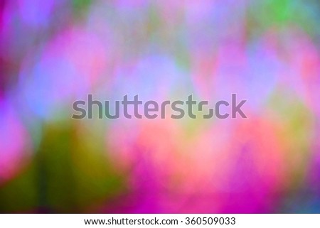 Multicolored bogey lights background