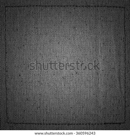 Canvas texture background with thread 