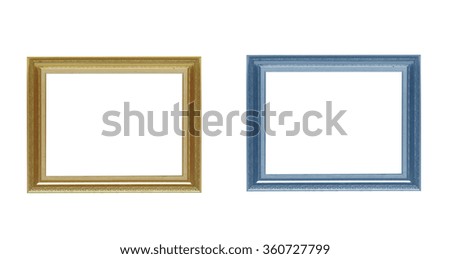  frame isolated on white background