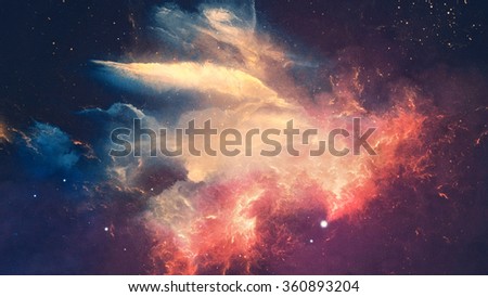 De-focused abstract texture of universe for graphic design Royalty-Free Stock Photo #360893204