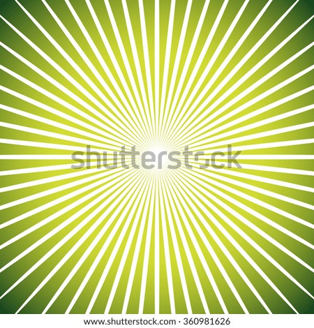 Colorful sunburst background. Radiating, converging lines abstract.
