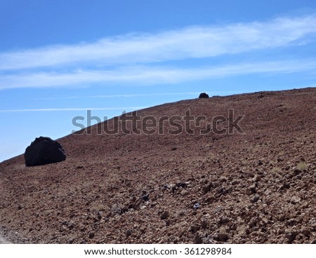 volcano pico del teide at Tenerife canary island