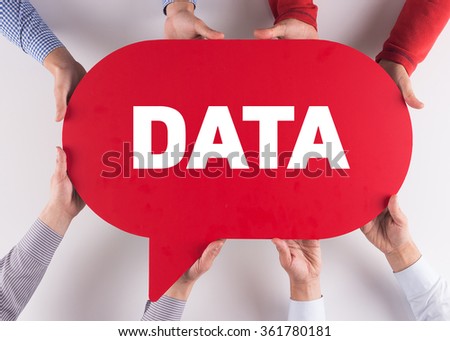 Group of People Message Talking Communication DATA Concept