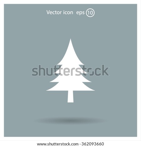 Christmas tree icon



