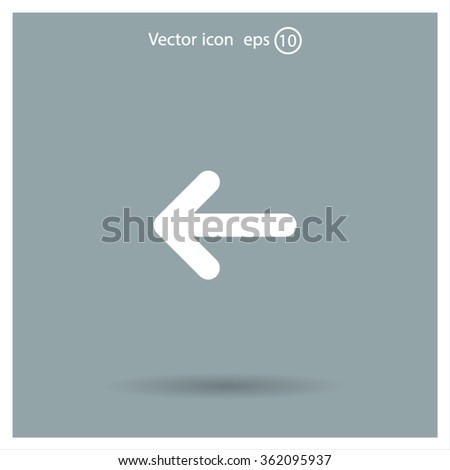 Vector icon arrow