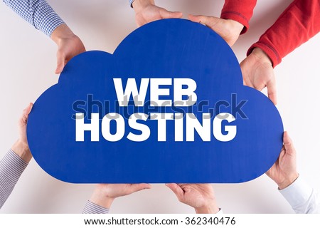 Group of People Cloud Technology WEB HOSTING Concept