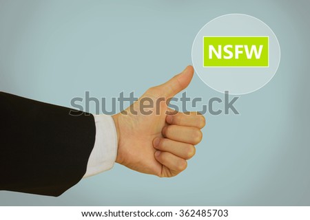Not Safe For Work Royalty-Free Stock Photo #362485703