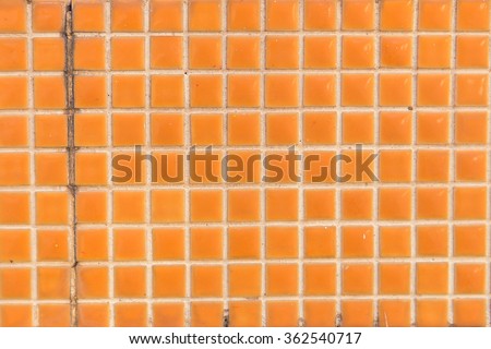 orange tile background