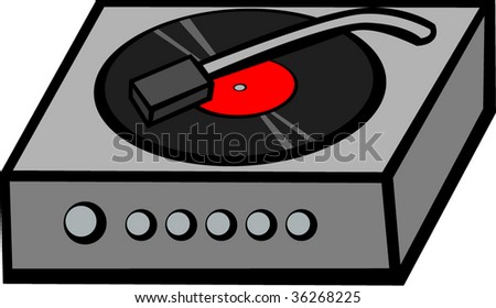 record disc player