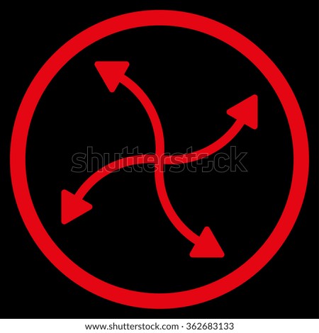 Swirl Arrows Icon