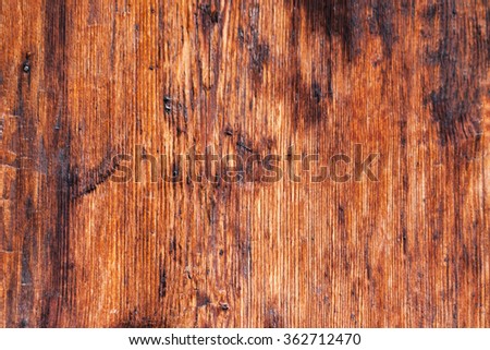 Brown wooden wall with texture. 
