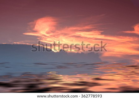 Landscape and nature blurred background sky backdrop for display or editing products.
