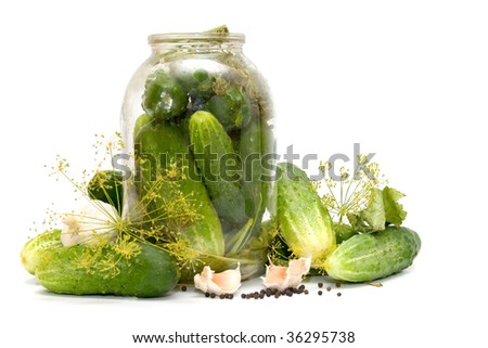 Preparation of cucumbers for salting in house conditions