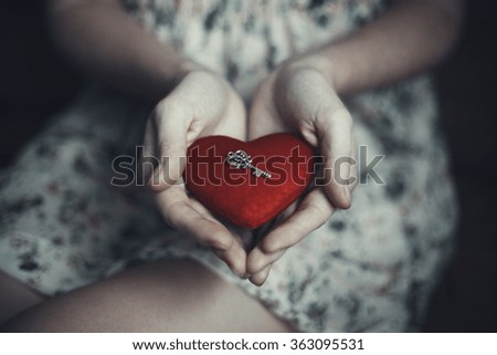 Key to a heart